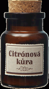 Citrónová kôra BIO v koreničke 